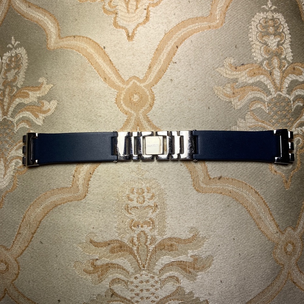 Swatch rubber metal strap